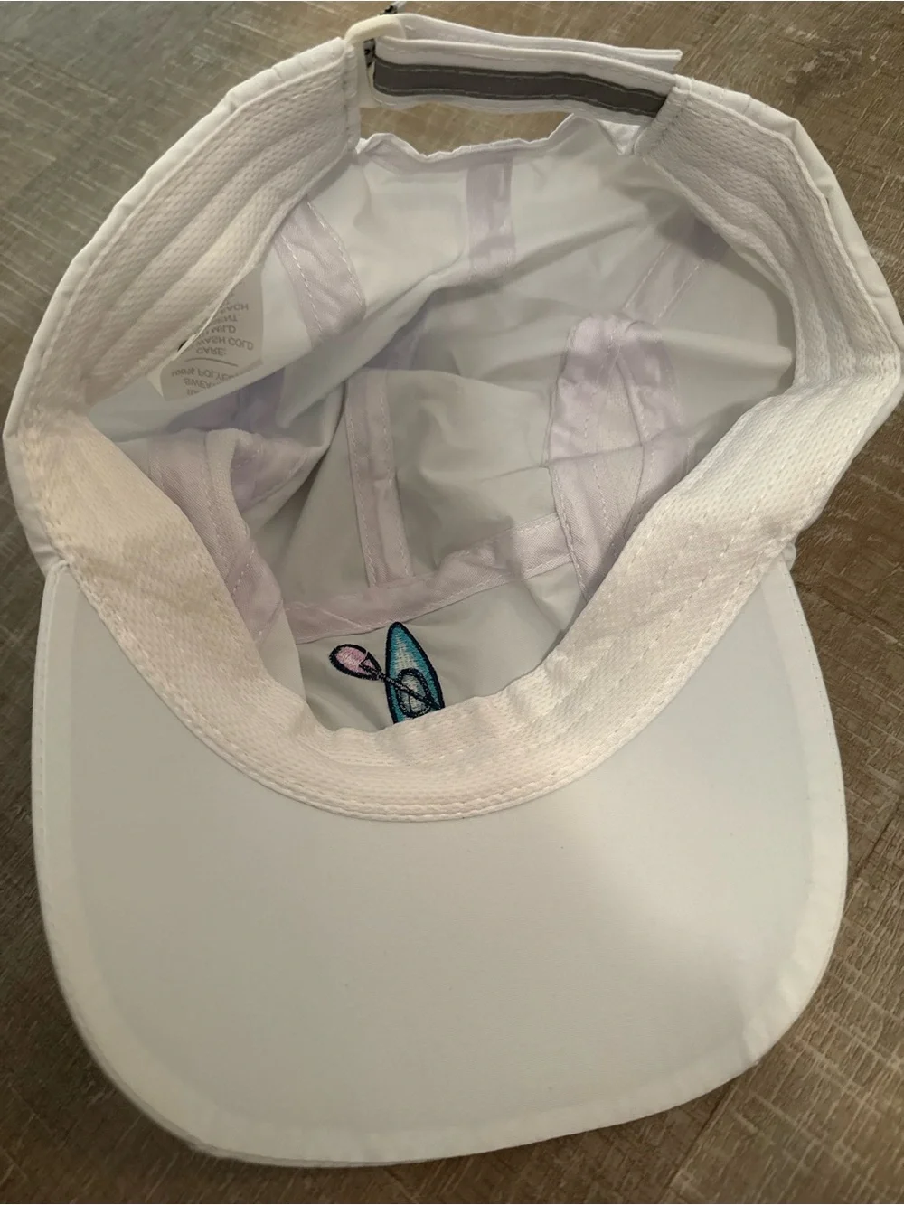 Life is Good Just Add Water Embroidered White Hat